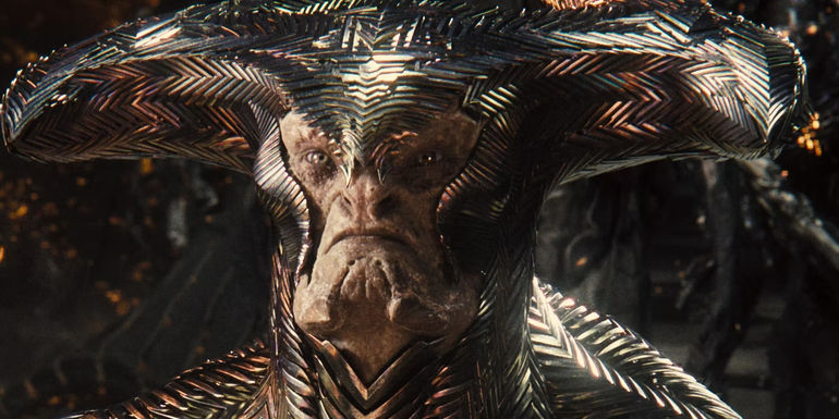 Steppenwolf's face in Zack Snyder's Justice League - Zack Snyder's Justice League (2021) - The Snyder Cut Made Steppenwolf Look Incredibly Imposing
