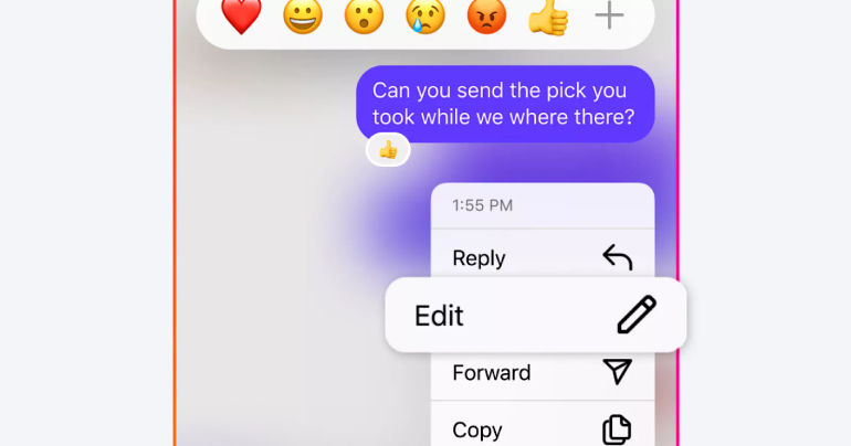 Tiếng Việt: Cải Tiến Instagram Direct Messaging với Chỉnh Sửa, Chủ Đề và Nhiều Hơn