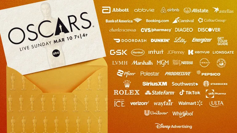ABC’s Oscars event attracts top brands for unique integrations