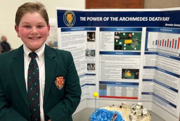 Revisiting Archimedes' Death Ray: A Middle Schooler's Intriguing Science Project