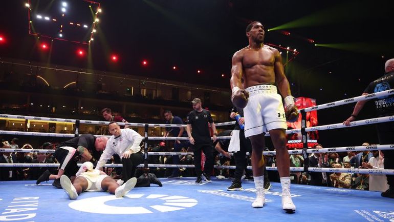 Anthony Joshua Dominates Francis Ngannou with Second-Round Knockout