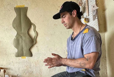 Nick Jonas Unveils His Creative Talent in Pottery Studio During Tour