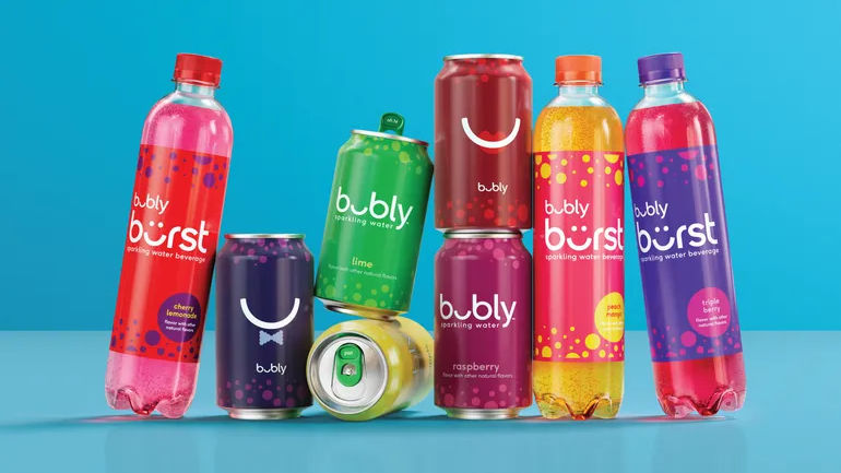 Shaking Up the Sparkling Water Scene: Bubly Introduces Exciting Burst Brand Extension