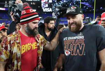 Jason and Travis Kelce Replenish 'New Heights' Headwear Inventory in Response to Taylor Swift's Coachella Appearance
