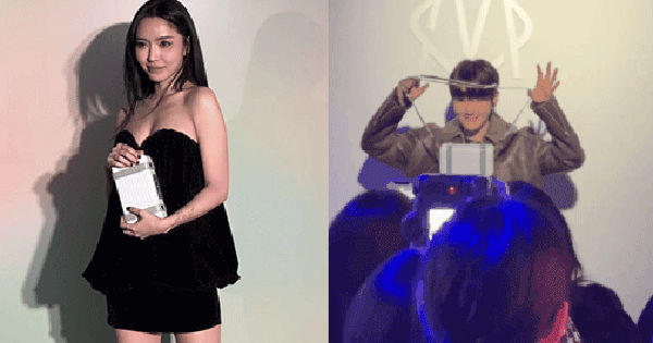 Cuộc hội ngộ đáng yêu của Bích Phương và Baekhyun (EXO) tại sự kiện Rimowa