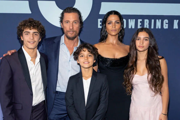 Matthew McConaughey and Camila Alves Step Out with Their Grown-Up Kids ...