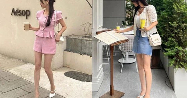 Bí quyết chọn giày phối với trang phục dáng ngắn