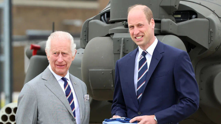 King Charles III Transfers Colonel-in-Chief Role to Prince William for Army Air Corps