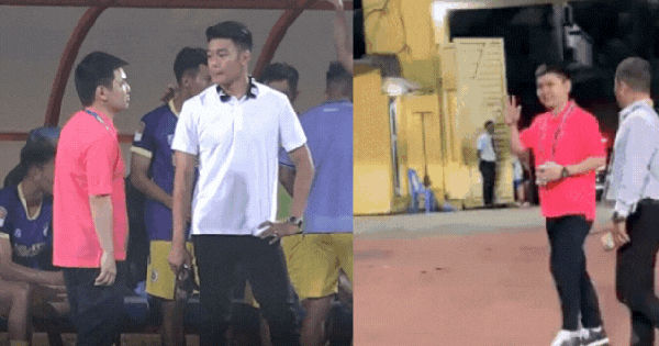 Bí mật đằng sau việc Hoa hậu Đỗ Mỹ Linh vắng mặt, Chủ tịch CLB Hà Nội lẻ bóng trên khán đài