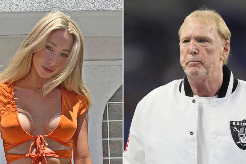Hayden Hopkins Clarifies Pregnancy Rumors Involving Raiders Owner Mark Davis Following Social Media Speculation by Dov Kleiman