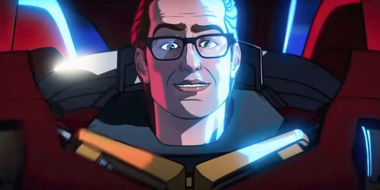 Justin Hammer smiling in What If season 2