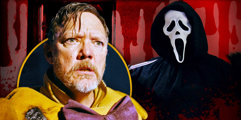 Edited image of Matthew Lillard in Five Nights At Freddy's & Ghostface from Scream