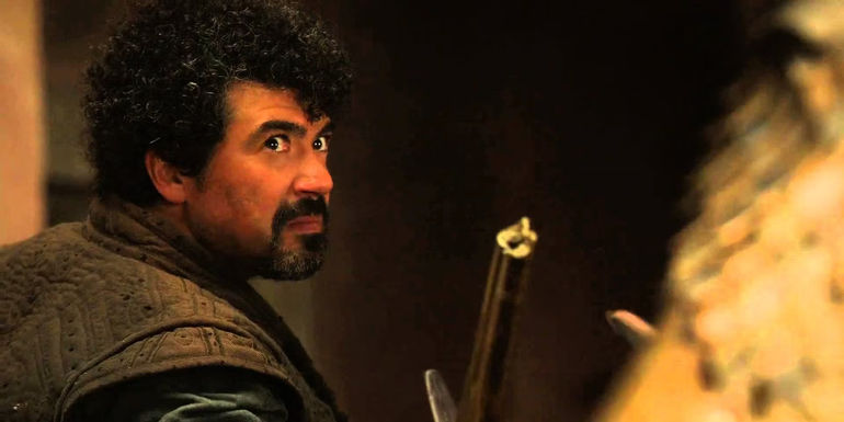 Miltos Yerolemou as Syrio Forel in Game of Thrones season 1