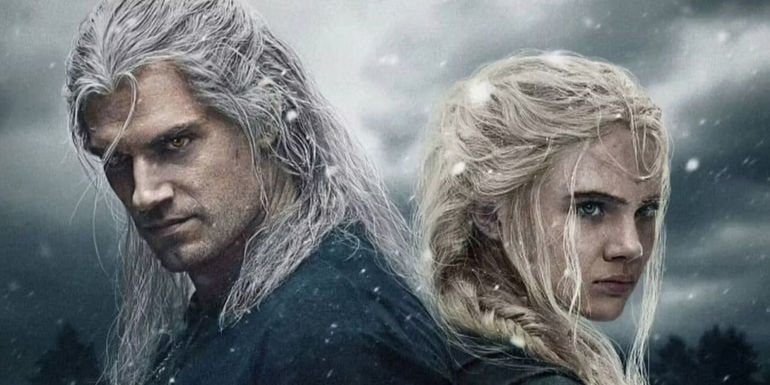 The Witcher Geralt and Ciri