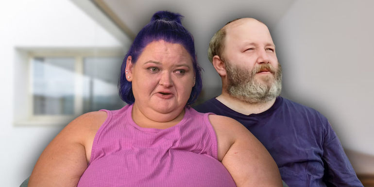 Amy Slaton and Michael Halterman from 1000-lb Sisters looking serious