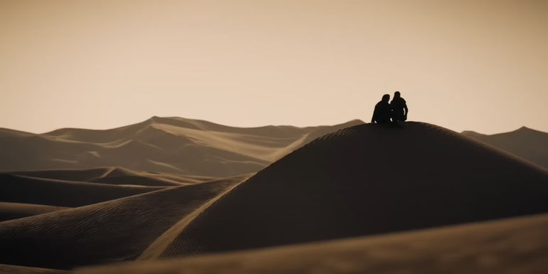 Paul and Chani in Dune 2