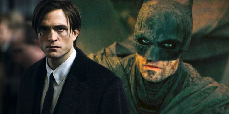 Custom image of Robert Pattinson as Bruce Wayne & Batman in The Batman.