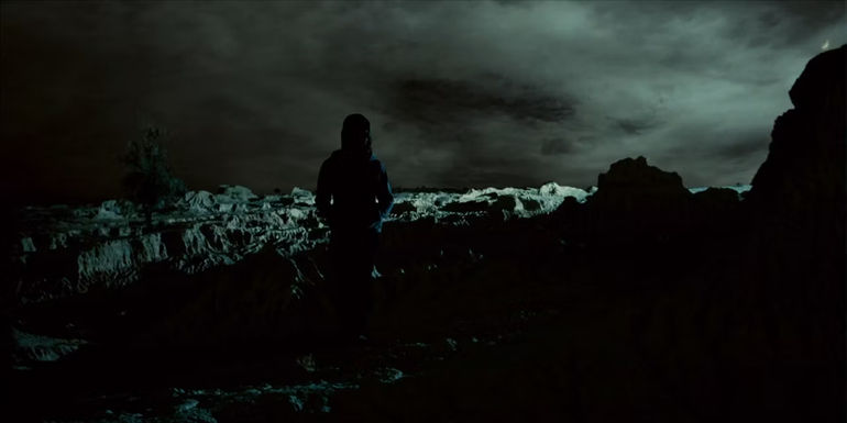 A landscape in Lake Mungo