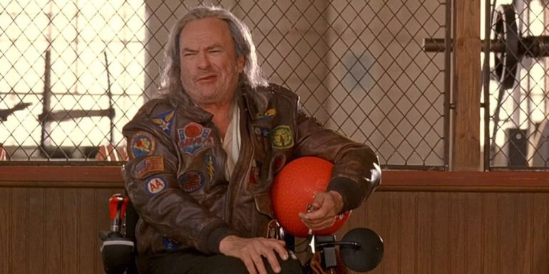 Patches grimaces in Dodgeball