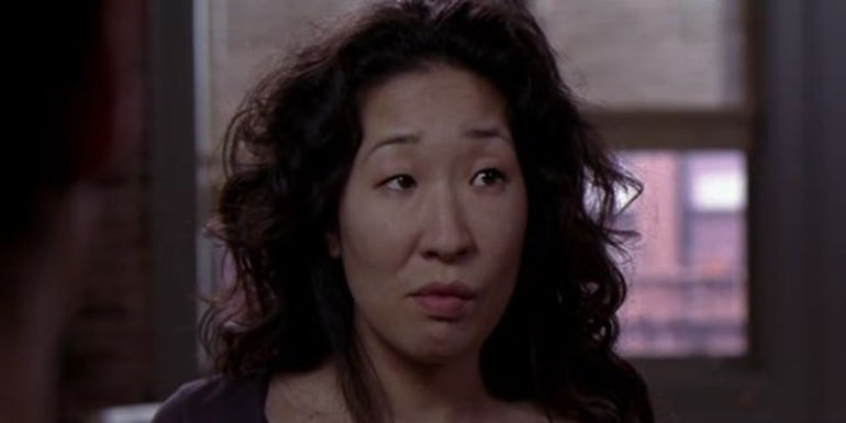 Sandra Oh on Grey's Anatomy.