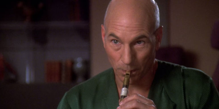 Star Trek TNG Lessons Captain Picard flute