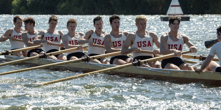 the boys rowing in the boys in the boat