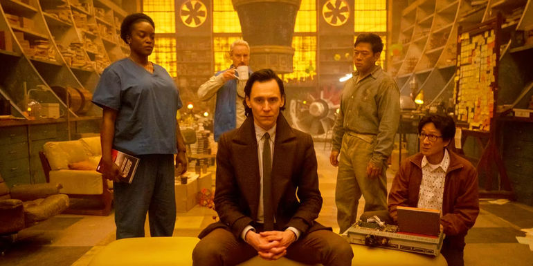 TVA employees straight from the Sacred Timeline in Loki Season 2