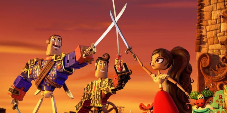 The Book of Life characters posing