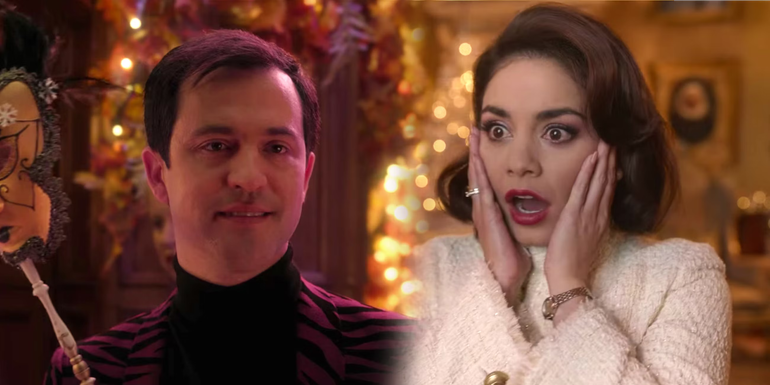 Vanessa Hudgens and Count SImon in Princess Switch 3: Romancing the Star