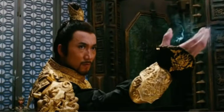 Collin Chou as Jade Warlord in The Forbidden Kingdom
