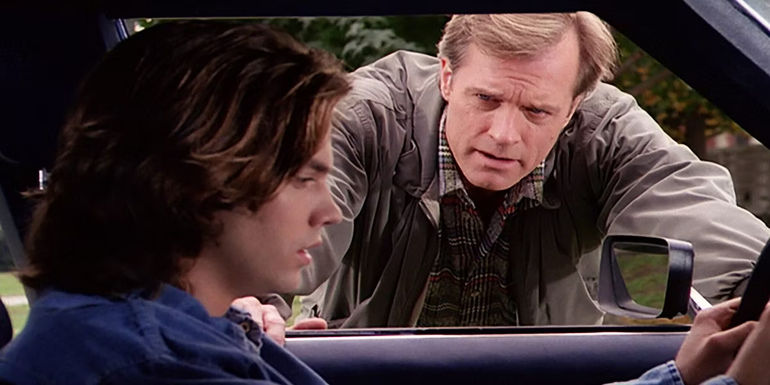 Stephen Collins talking to his son in 7th Heaven