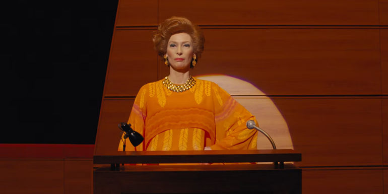 Tilda Swinton in The French Dispatch