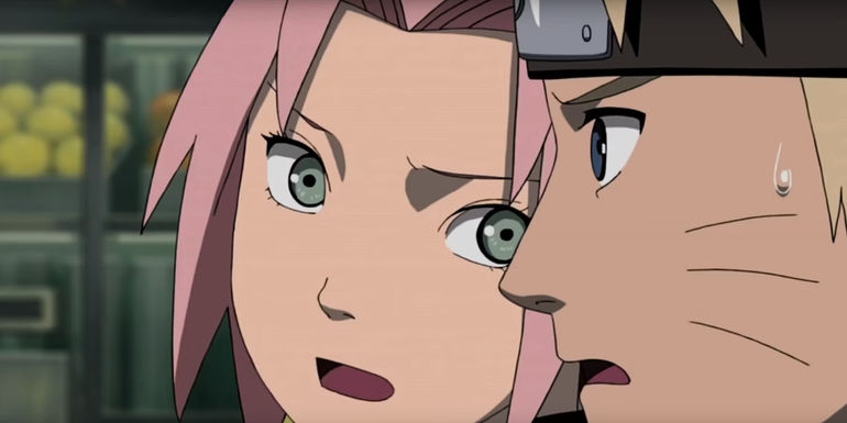 Sakura confronts Naruto