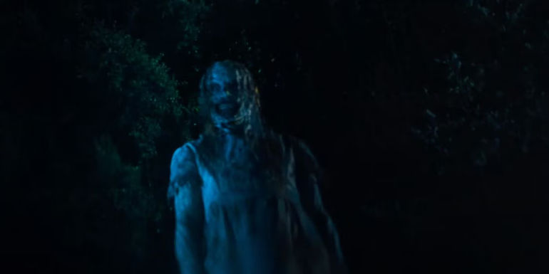 The creature in Night Swim