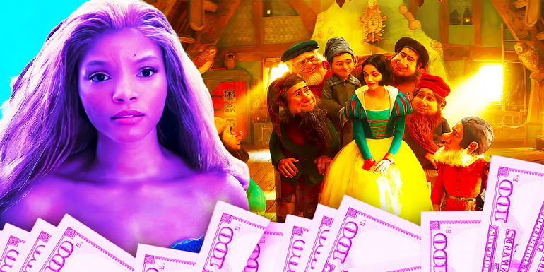 Live-action Little Mermaid and Snow White