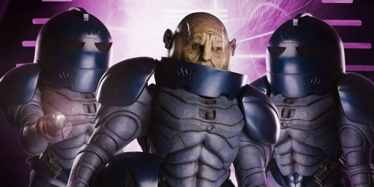 The Sontaran aliens from Doctor Who