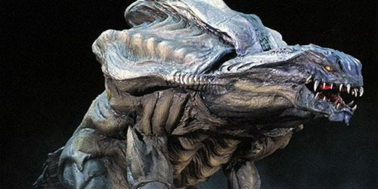 Orga in his first phase in Godzilla 2000: Millennium.