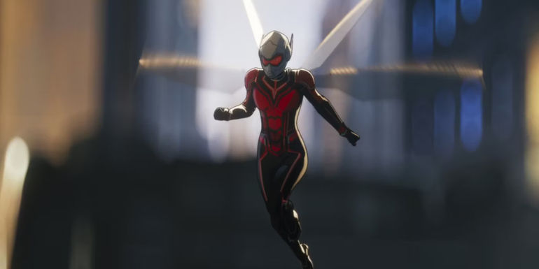 Wasp flying in her suit in What If...? Season 2