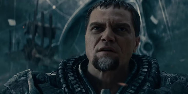 General Zod intimidates Superman in Man of Steel