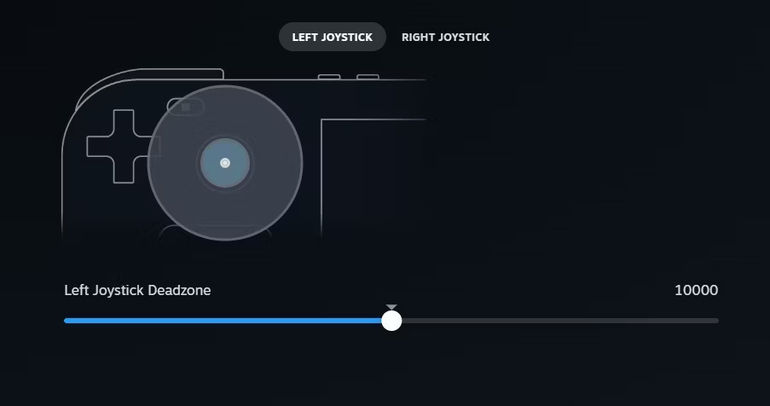 steam stick drift