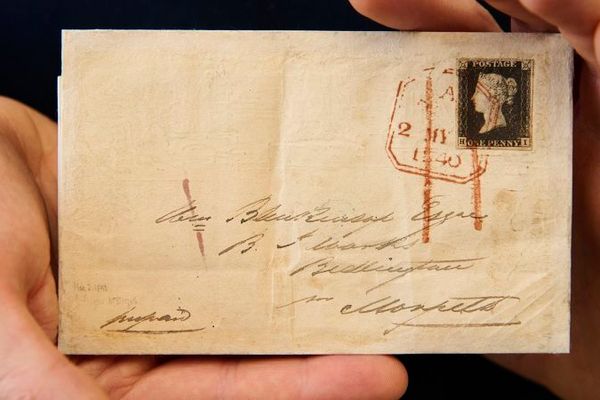 Penny Black Stamp: Pioneering Piece of Mail Valued at $25 Million in ...