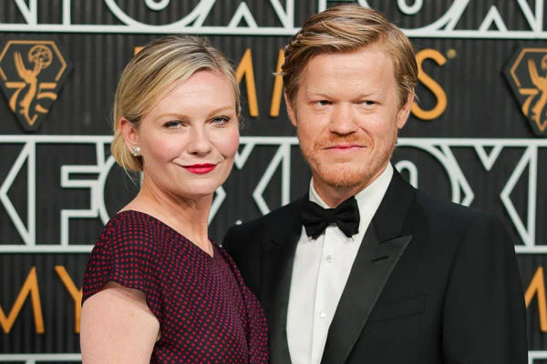 Jesse Plemons and Kirsten Dunst Light Up the 2023 Emmy Awards