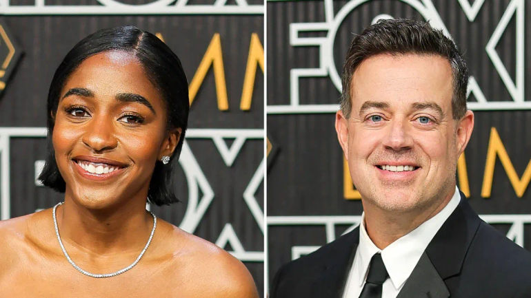Ayo Edebiri's Sweet Exchange with Carson Daly at the Emmys