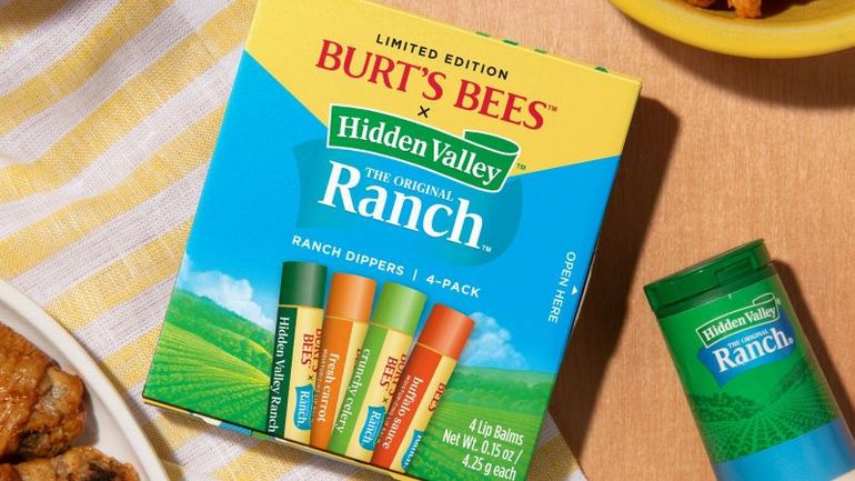 The Unbelievable Success of Burt's Bees and Hidden Valley Ranch Lip Balm Collaboration