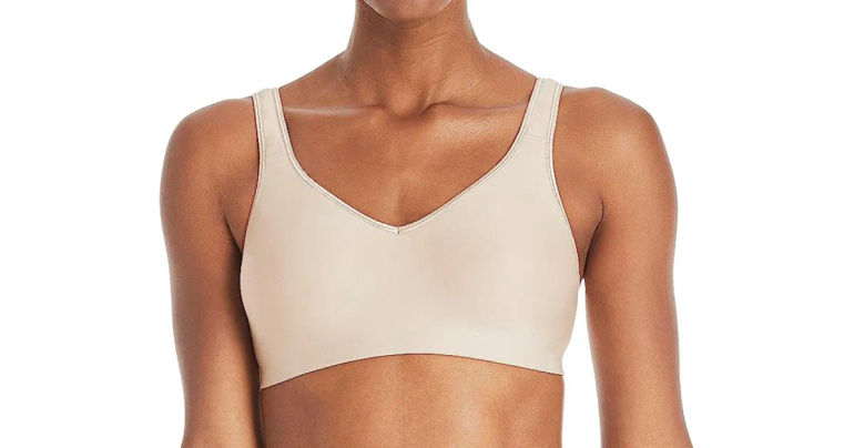 Experience Ultimate Comfort and Support with this Wire-Free Hanes Bra, Engineered for Cooling and Full Coverage