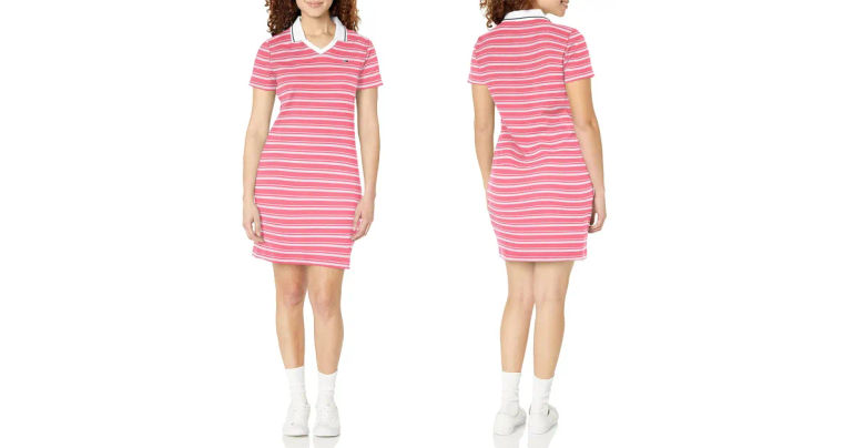 Elevate Your Style Game with This Chic Tommy Hilfiger Polo Dress – 40% Off!
