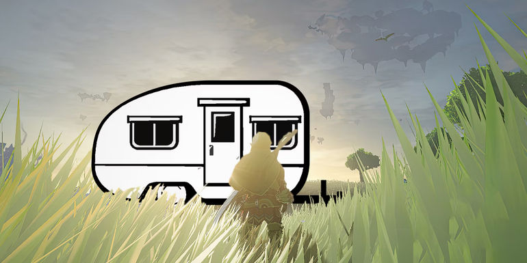 Ultimate Gaming Adventure: Link's Epic Camper Journey in Zelda: Tears of the Kingdom