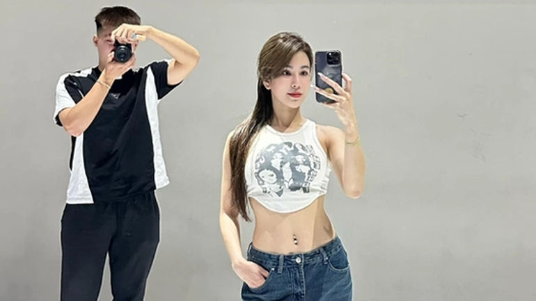 Mẹ 2 con Diệp Lâm Anh: Bí quyết có vòng eo thon gọn đỉnh cao!