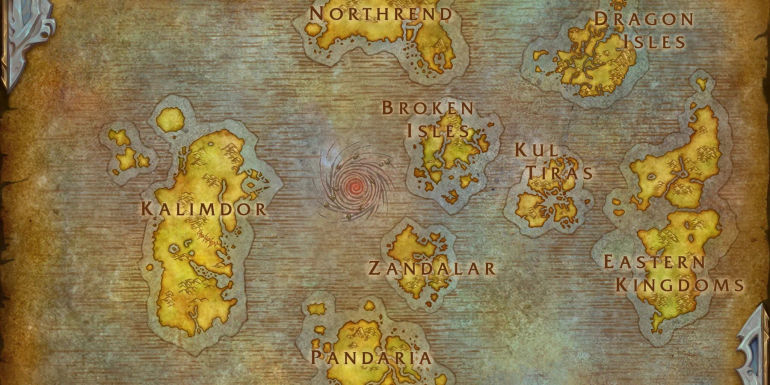 Discover the Astounding Transformation of Azeroth: A Comparison of World of Warcraft's Epic Map Changes Over the Years!