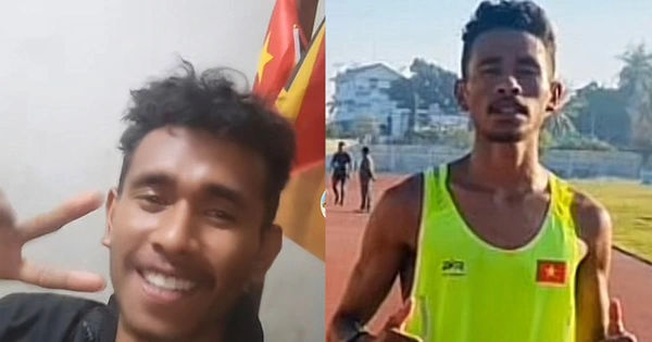 VĐV Timor Leste ghi điểm ấn tượng với hình ảnh phòng tập luyện trang trọng, mặc áo Việt Nam